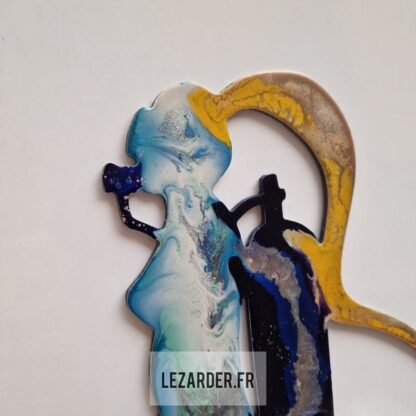 Plongeuse avec bouteille en composite d'aluminium extérieur intérieur 47x34cm – Image 2