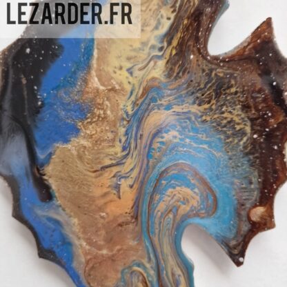 Hippocampe en aluminium composite pour extérieur taille S 15x40cm – Image 2