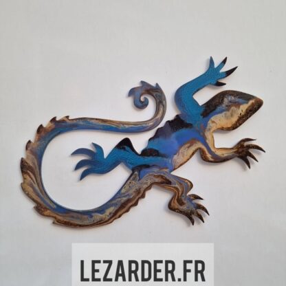 Salamandre en composite d'aluminium taille M 44x31cm