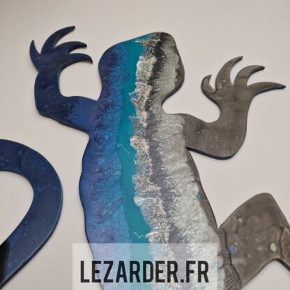 Salamandre en bois mdf taille L 80x56cm – Image 3
