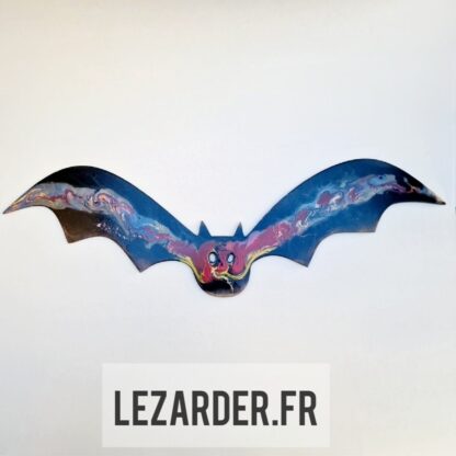 Chauve-souris en composite d'aluminium pour extérieur taille L 75x24cm