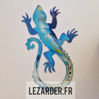 Salamandre en composite d'aluminium taille S 35x22cm – Image 3