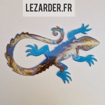 Salamandre en composite d'aluminium taille S 31x20cm