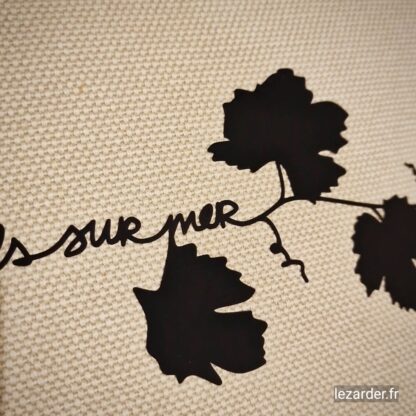 Coussin 45x45cm vigne banyuls – Image 3