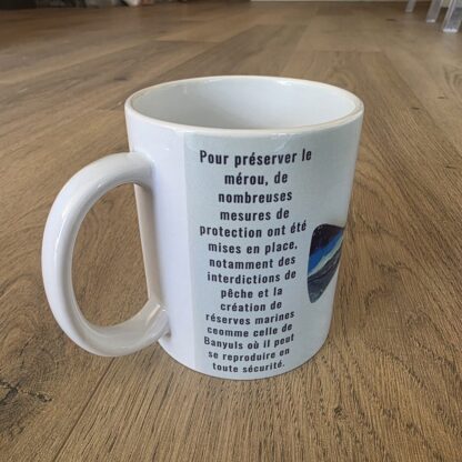 Mug 330ml Mérou 01B – Image 2