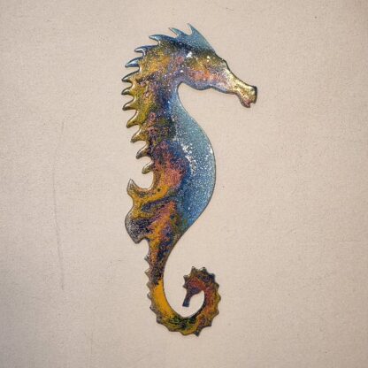 Hippocampe en aluminium composite taille S 12x27cm – Image 2