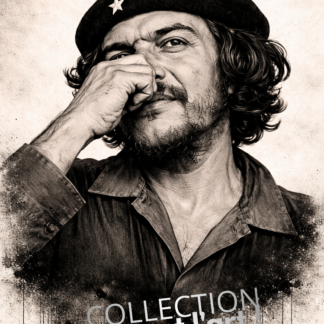 Plaque en aluminium 15x20cm ou 30x40cm collection "Ça sent l'art!" Le tche guevara